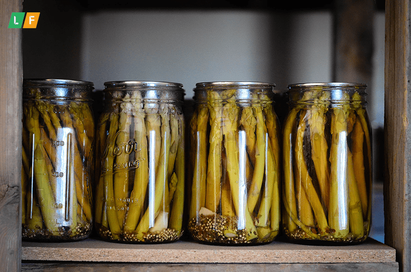 Cách bảo quản măng tây muối chua